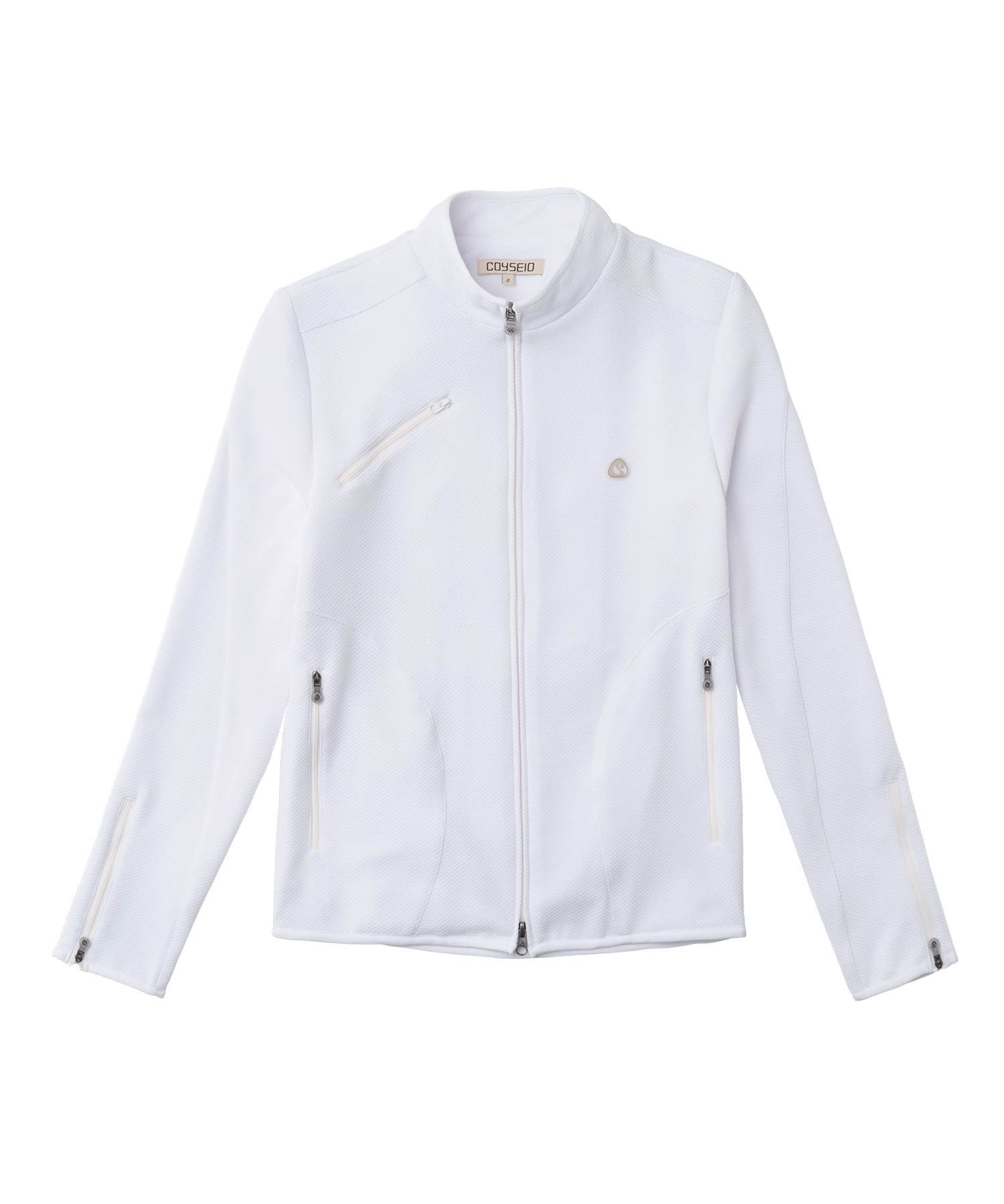 BIKE MESH JACKET WHITE | coyseio