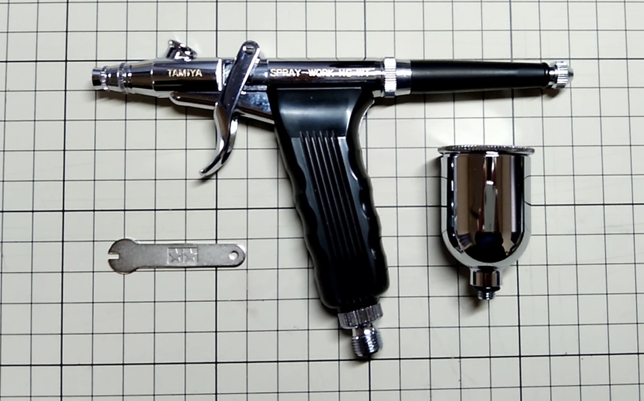 エアブラシ追加！ タミヤ スプレーワーク HG エアーブラシワイド