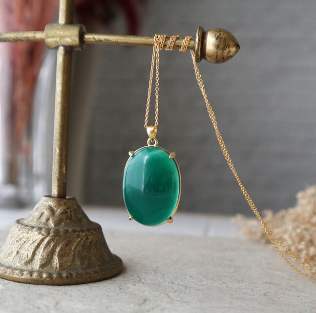 Kaya様 グリーンバンデッドオニキス チャーム 14kgf 他4点 Kaya様