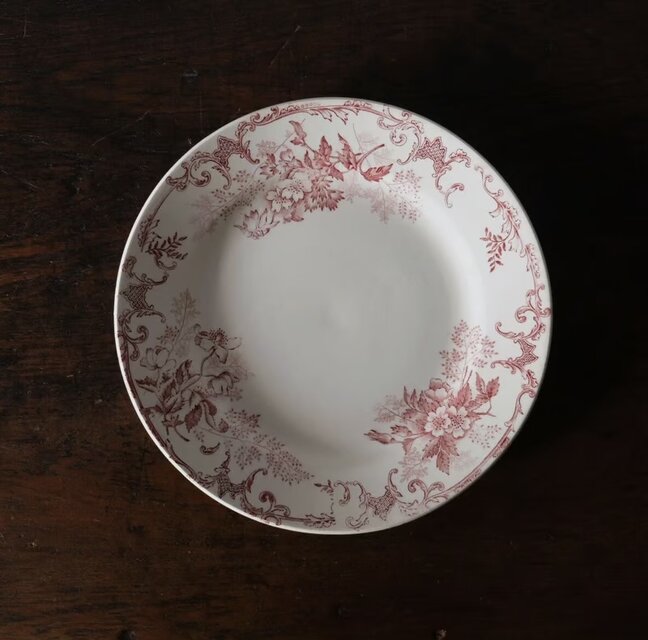 Choisy le roi ショワジールロワ フロレアル 平皿 φ22cm フランス