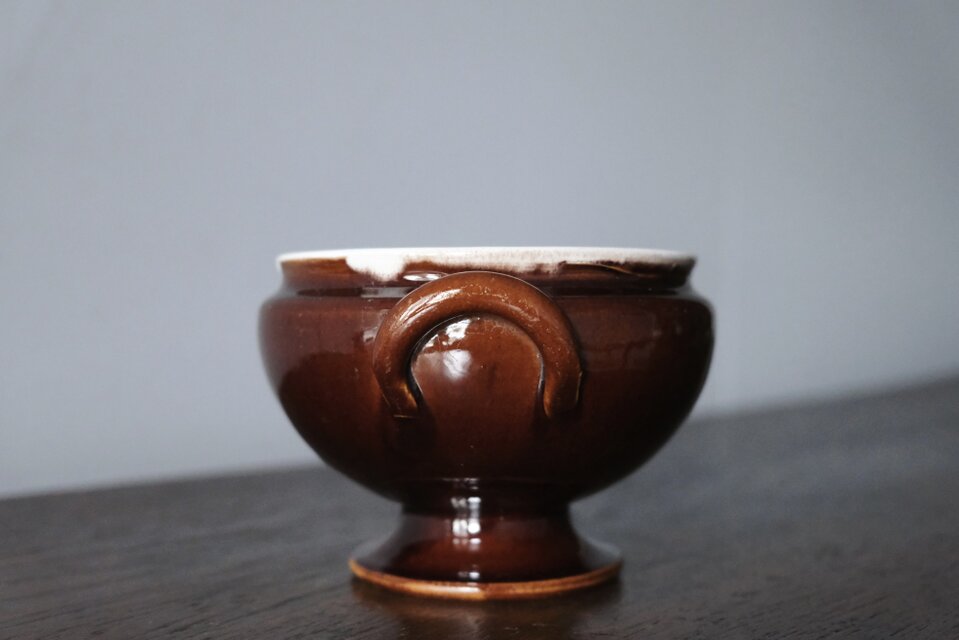 キュノワール 一人用 スーピエール ボウル フタなし フランス