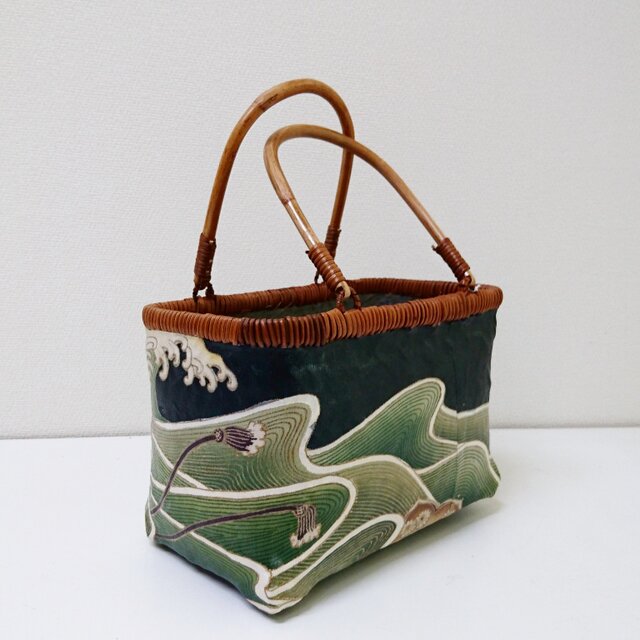 一閑張りバッグ “蛙” | iichi 日々の暮らしを心地よくするハンドメイド