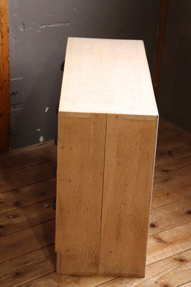 №118 木製チェスト タンス アンティーク家具 古道具 インテリア 小