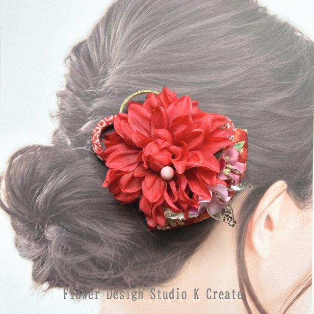 赤色クリスタル装飾ヘアクリップ 赤色クリスタル装飾ヘアクリップ 楽天