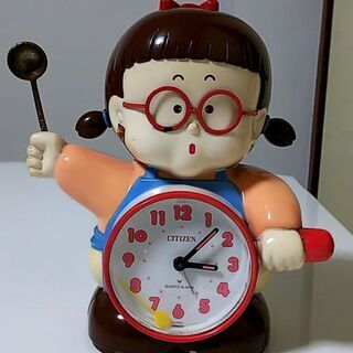 激レア】昭和レトロ シチズン おたまちゃん 目覚まし時計 (かんさん
