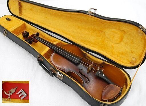 希少 鈴木政吉 No.7 ビンテージ バイオリン NIPPONラベル 虎杢 虎目