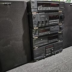 SONY LBT-V725 リモコン、ターンテーブル、説明書なし不具合あり