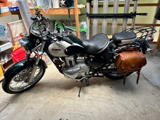 Kawasaki カワサキエストレヤBJ250A キャブ車リアキャリア付きusb