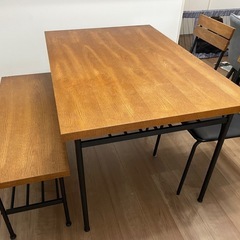 中古】豊中市のダイニングセットを格安/激安/無料であげます・譲ります