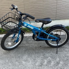 キッズ 自転車 16インチ ジープの中古が安い！激安で譲ります・無料で