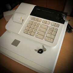 CASIO 電子レジスター 110ER中古美品内鍵外鍵各2個 CASIO 電子