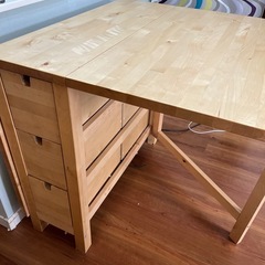 廃盤 IKEA バタフライ テーブル 木製 2026年最新】バタフライテーブル