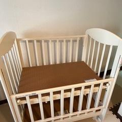 ベビーベッドカトージミニ立ちベッドプチバニラ (R) 千鳥橋のベビー