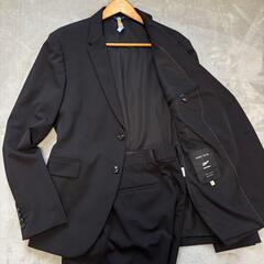 希少 XXL✨ZARA セットアップ スーツ ブラック イージーケア トラベル