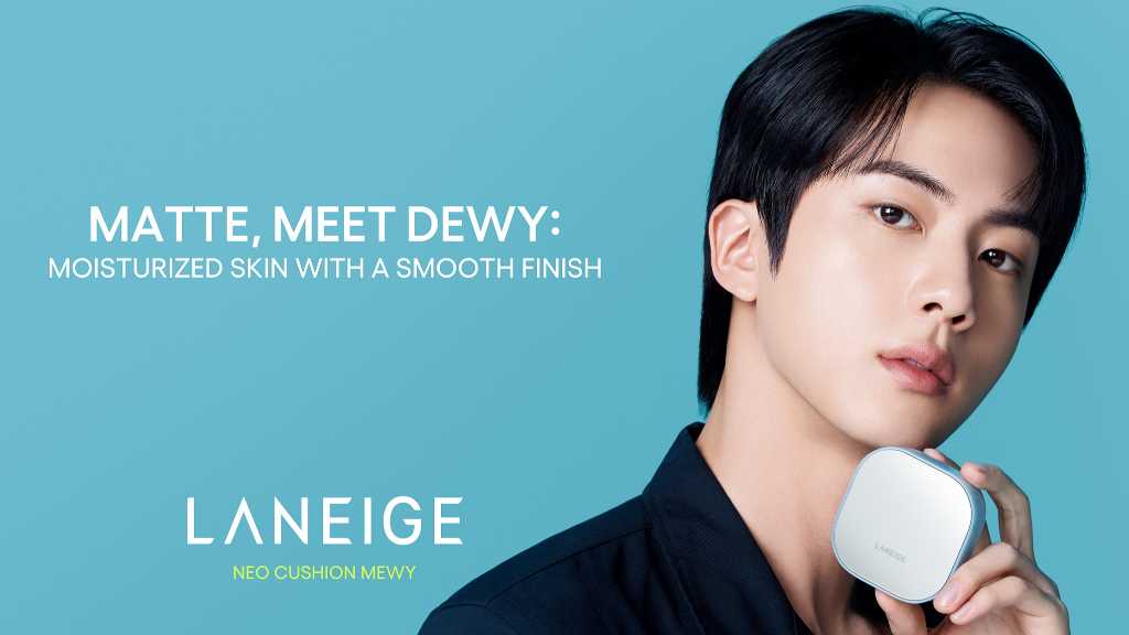 BTS ジン、大型ビジュアルが渋谷に出現！韓国コスメ「LANEIGE」6月23日