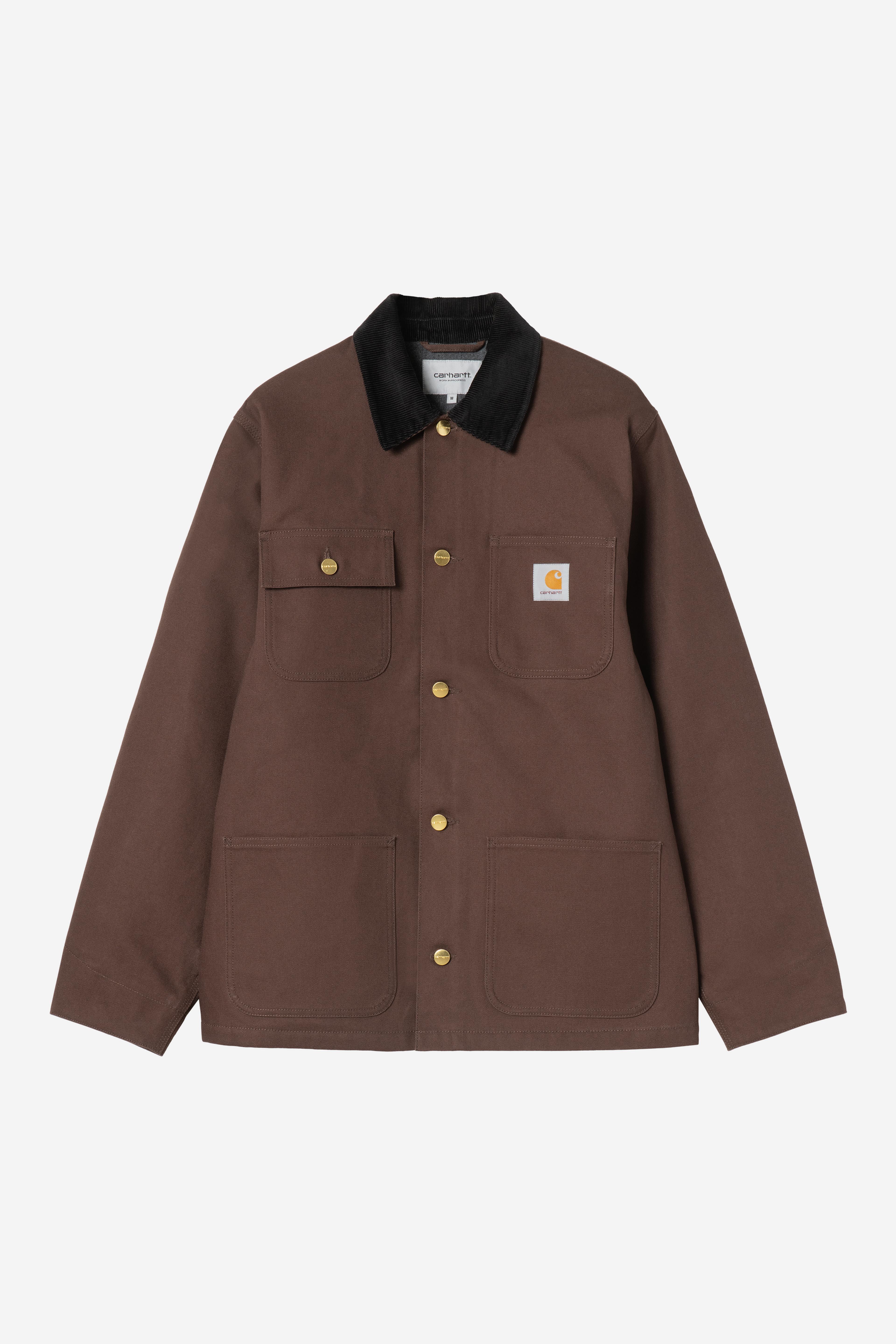 Carhartt WIP Michigan Coat (Winter), Tobacco / Black | Official