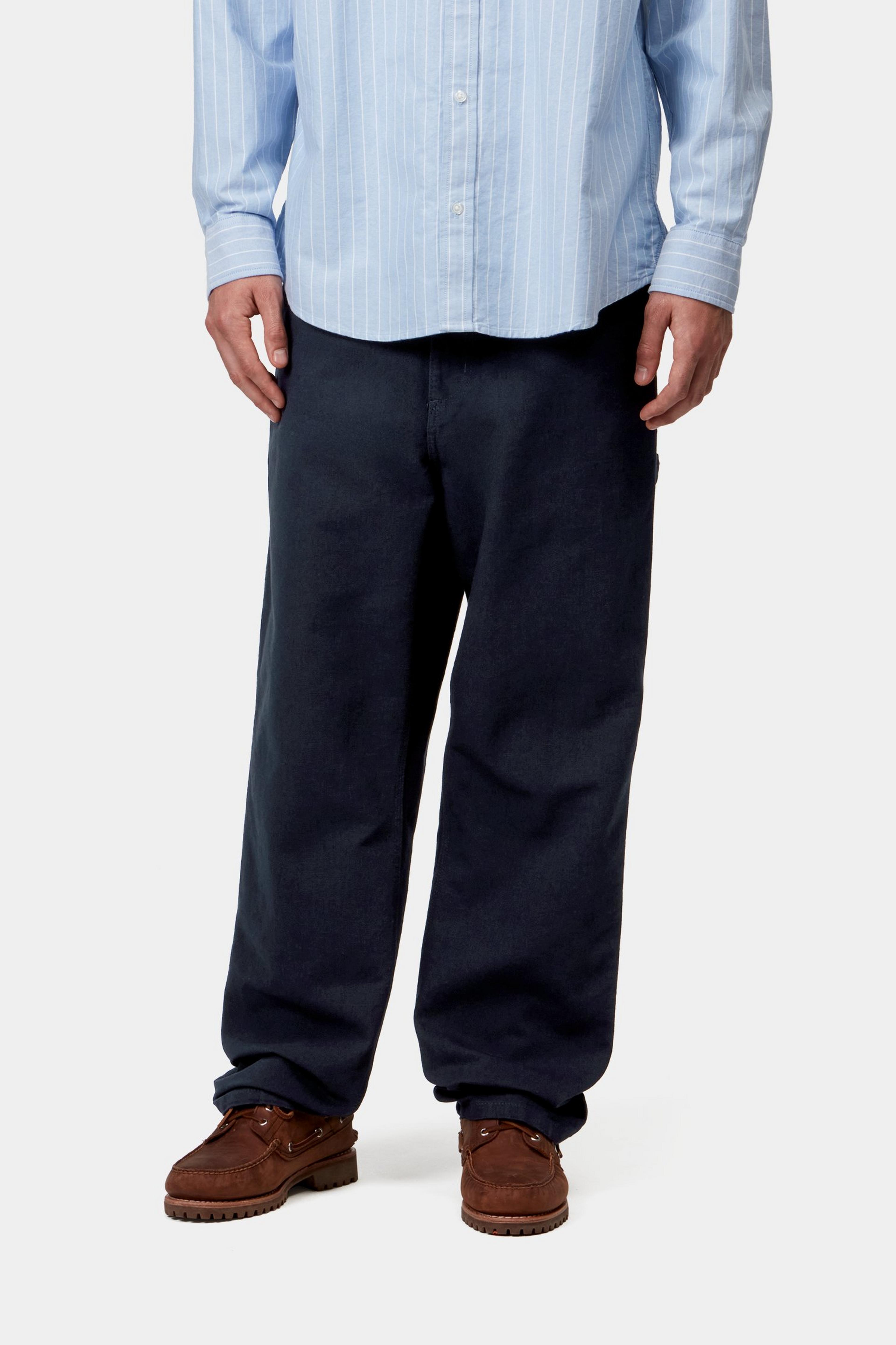 Carhartt WIP Single Knee Pant, Dark Navy | Official Online Store
