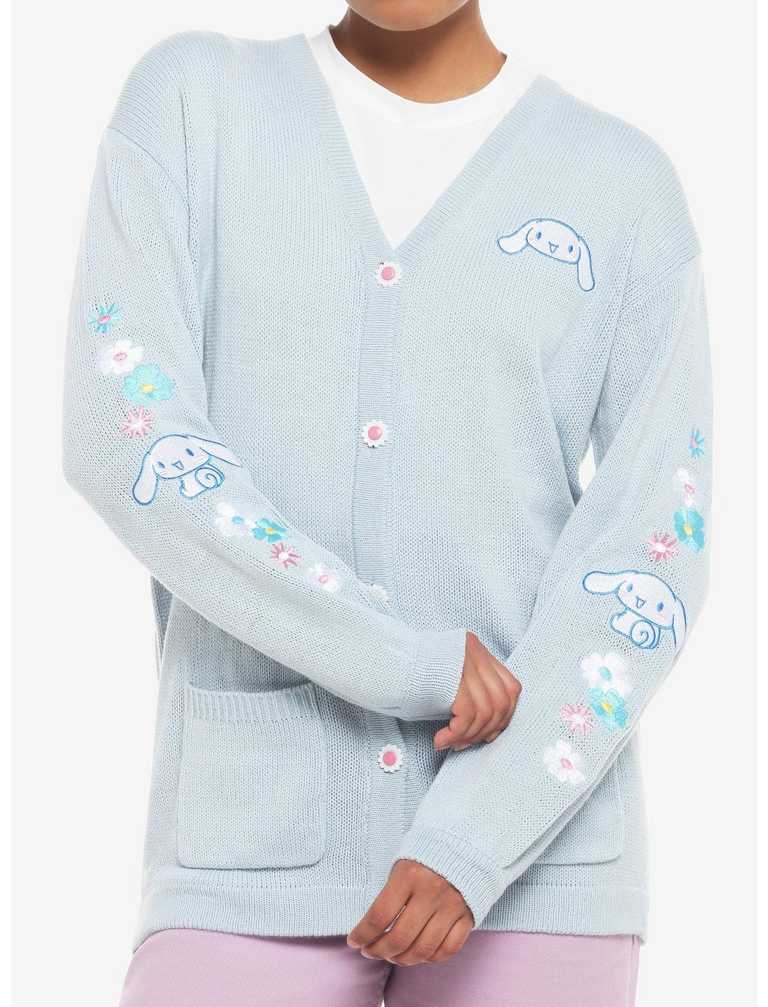 Cinnamoroll Embroidered Oversized Cardigan | Her Universe