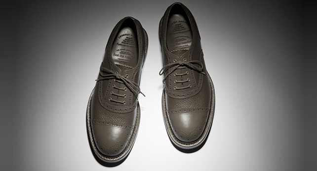 クラシックなミリタリーシューズ。［foot the coacher］の新ライン