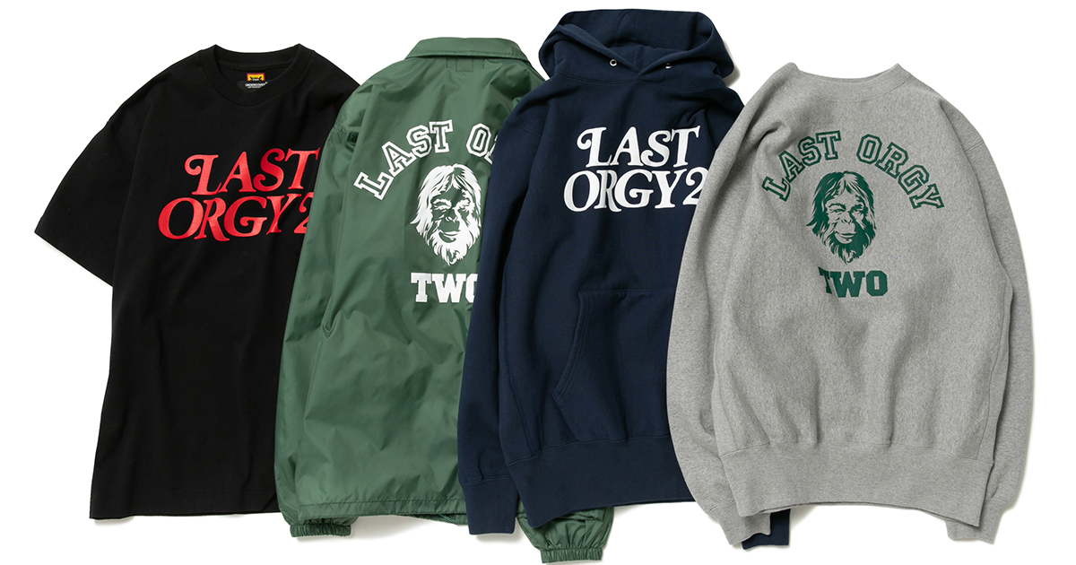 UNDERCOVERとHUMAN MADE®によるコラボコレクション『LAST ORGY 2』