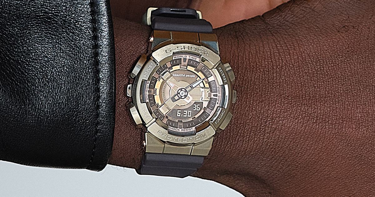 beautiful people × G-SHOCKの新作コラボレーションウォッチが12月6日