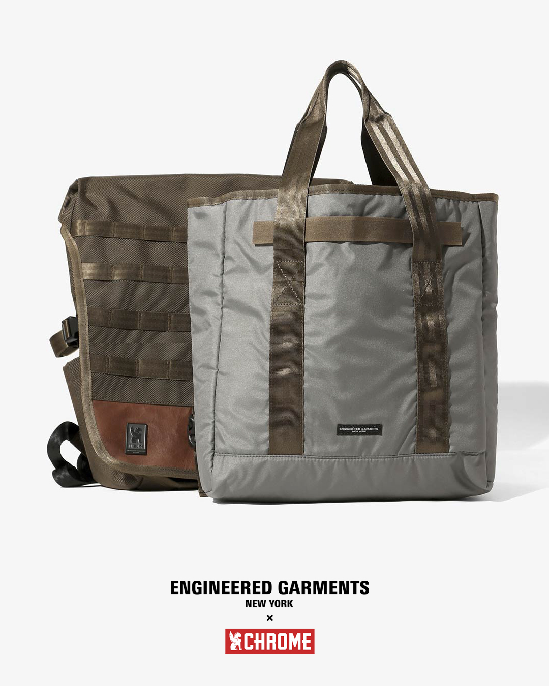 ENGINEERED GARMENTS × CHROMEのコラボレーションバックパック