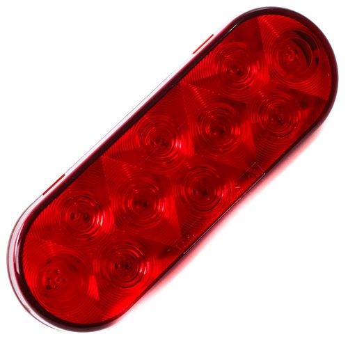 MPParts | Automann 571.LD66R10 Red Oval LED Stop/Turn/Tail Light