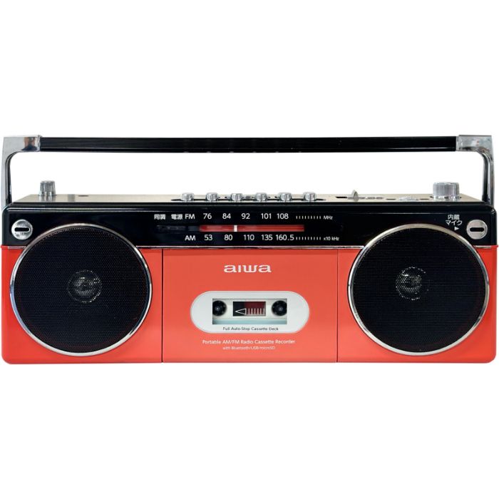とうしょう ラジオカセットプレーヤー GAA4-RCP0002 レッドの通販