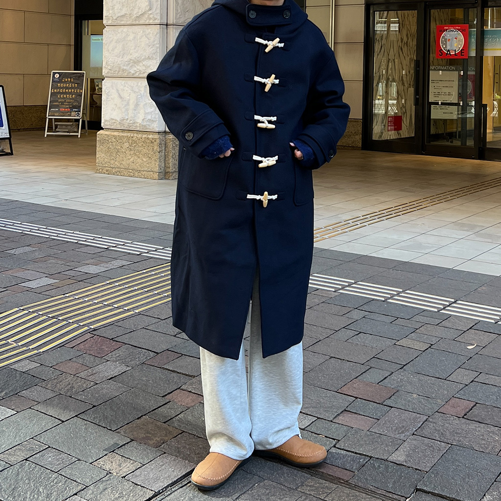 ベーシックフーディーダッフルコート | ファッション通販サイト NUGU