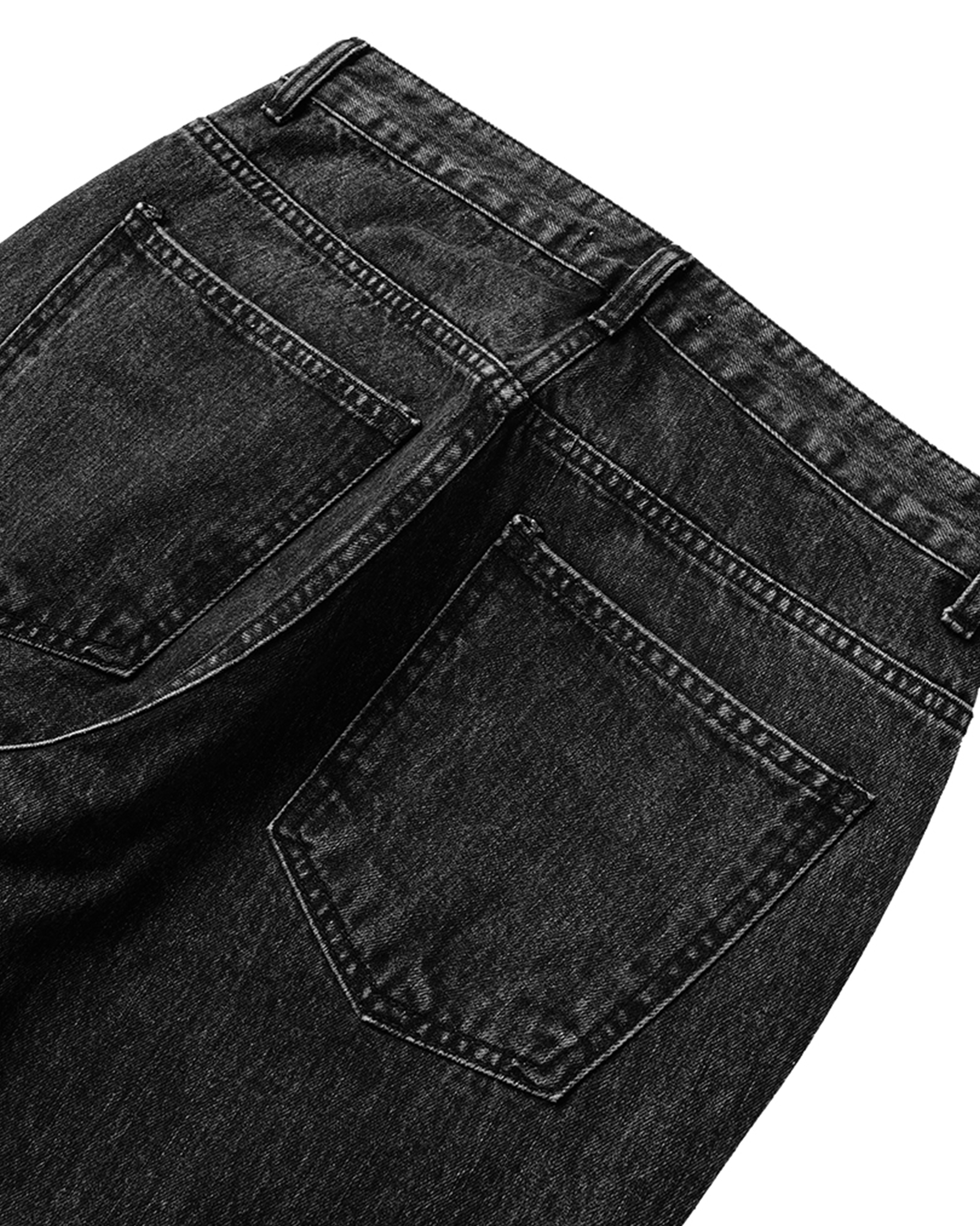 ORIGINAL) フレアラインブラックデニム | ファッション通販サイト NUGU