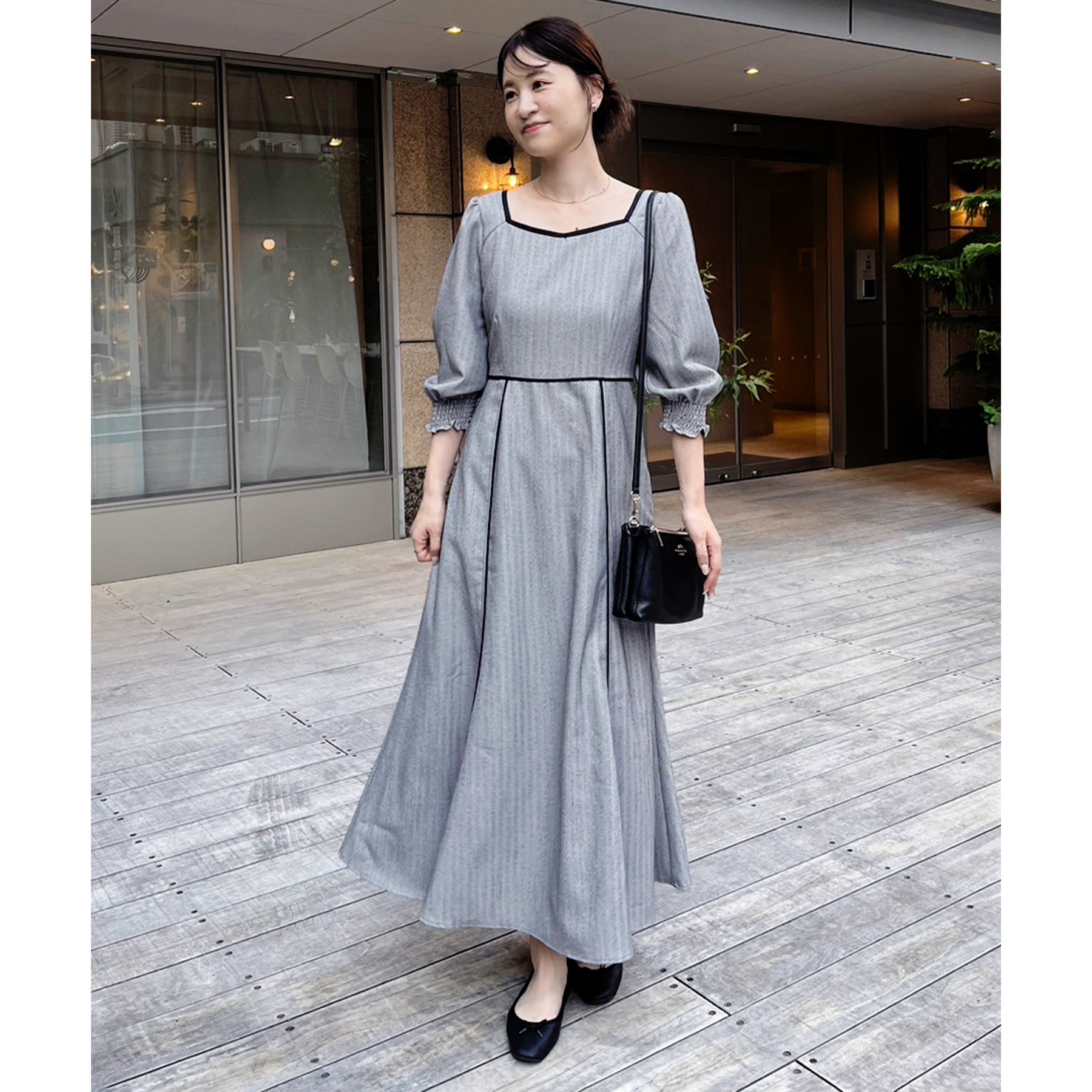 Cherie chuu】パイピングワンピース | ファッション通販サイト NUGU