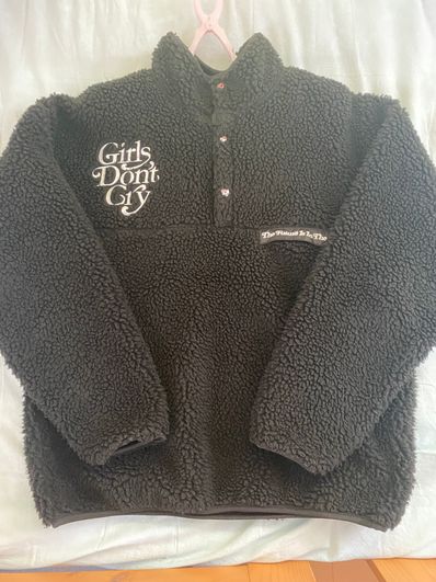 HUMAN MADE Girls Don 't Cry fleece jacket 