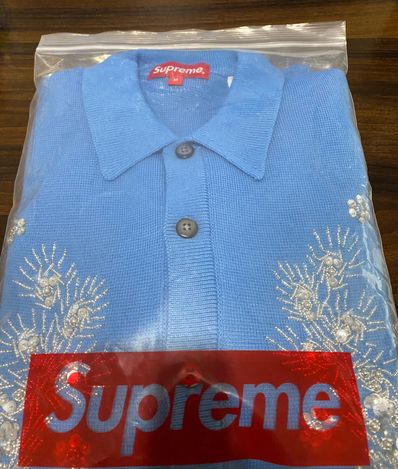 Supreme Beaded Applique Cardigan 