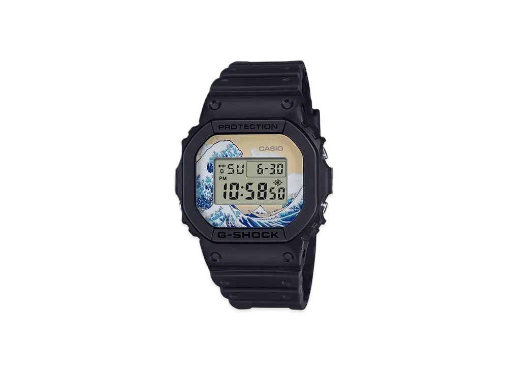 1/17発売｜Casio G-SHOCK 5600 Series 葛飾北斎 富嶽三十六景｜抽選