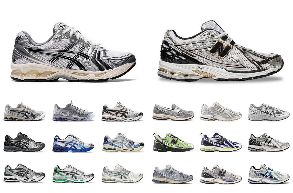 ゲルカヤノ14派？ 1906派？ いま注目を集めるシルバー系スニーカー68選