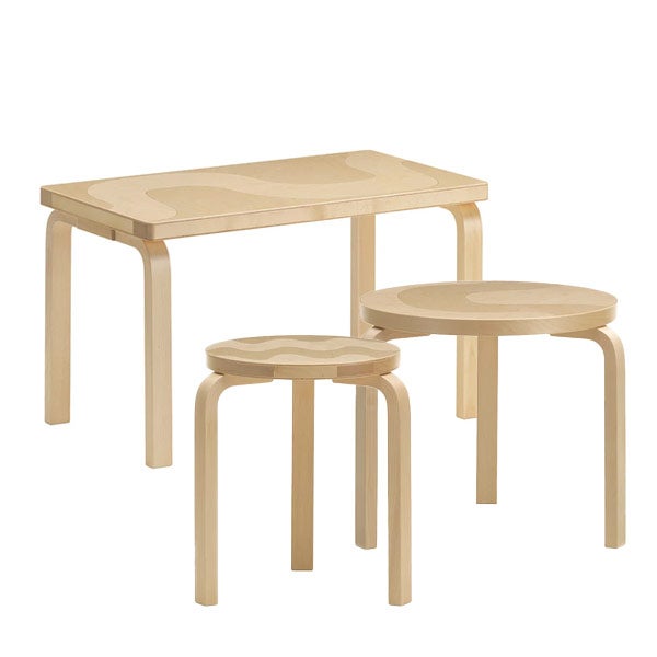 Artek + Moomin (アルテック＋ムーミン) Stool 60 Celebration | Artek