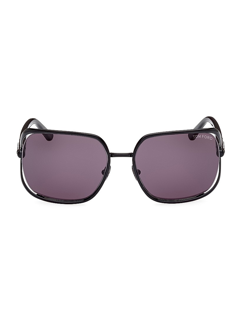 TOM FORD Goldie 60MM Aviator Sunglasses | Saks Fifth Avenue