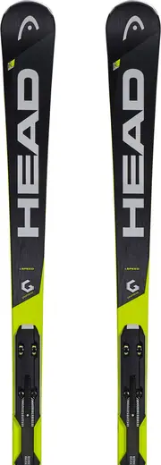 Head Supershape i.Speed Carving Skis + PRD 12 GW Bindings