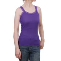 キャミソール パープル/紫色系（レディース） - ファッション通販