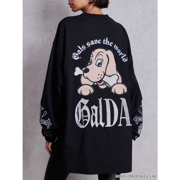GYDA×GALFY original cross long Tシャツ[品番：MKSW0067243]｜GYDA
