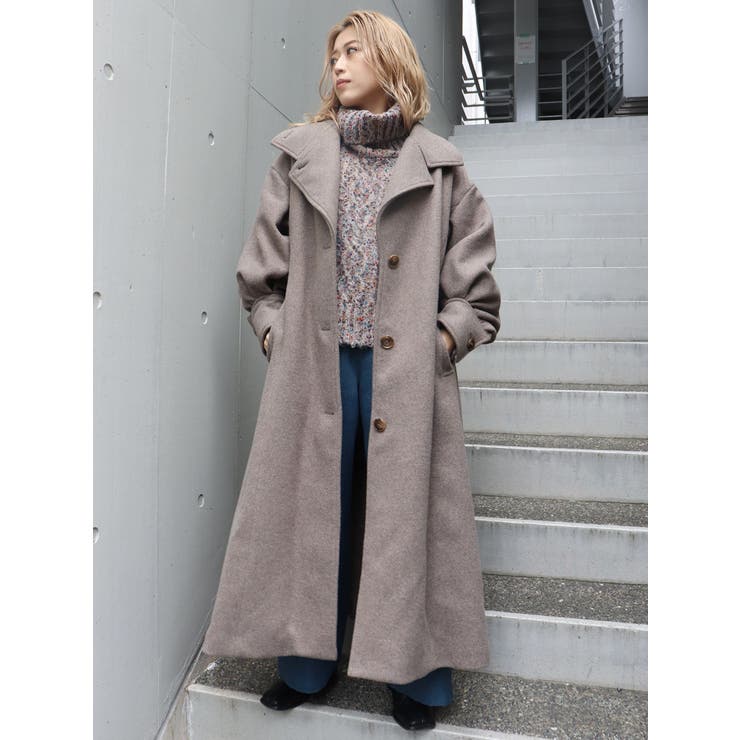 マキシボリュームスリーブコート[品番：MKSW0048867]｜MURUA（ムルーア