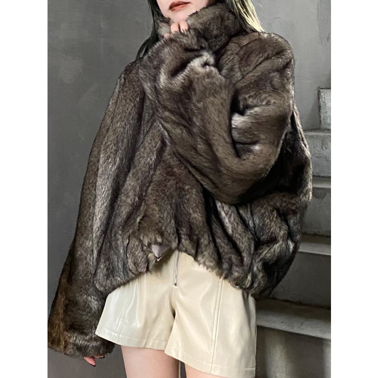 フェイクファーブルゾン[品番：MKSW0061590]｜MURUA（ムルーア）の