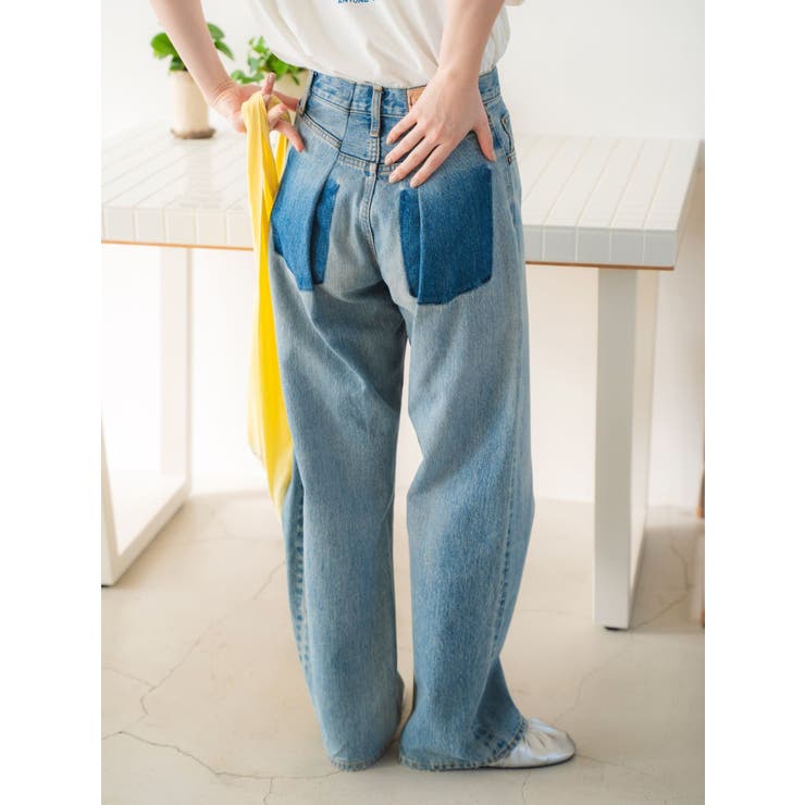 リメイクデザインルーズデニム[品番：MKSW0062933]｜Ungrid（アン