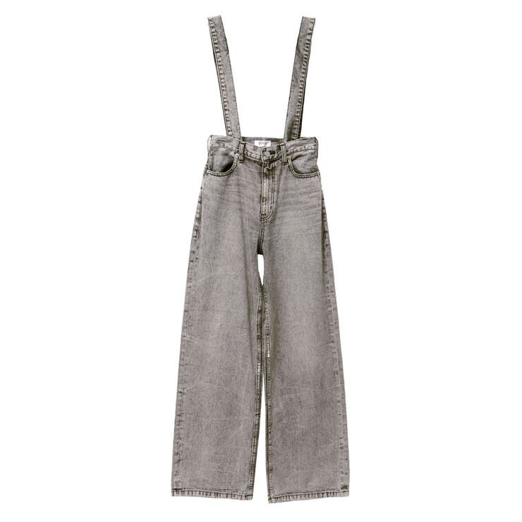 2WAYサロペットワイドデニムパンツ[品番：MKSW0065231]｜EVRIS