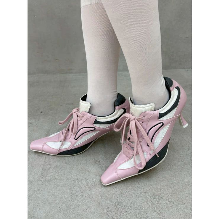 ポインテッドスニーカーヒール[品番：MKSW0068888]｜EVRIS（エブリス