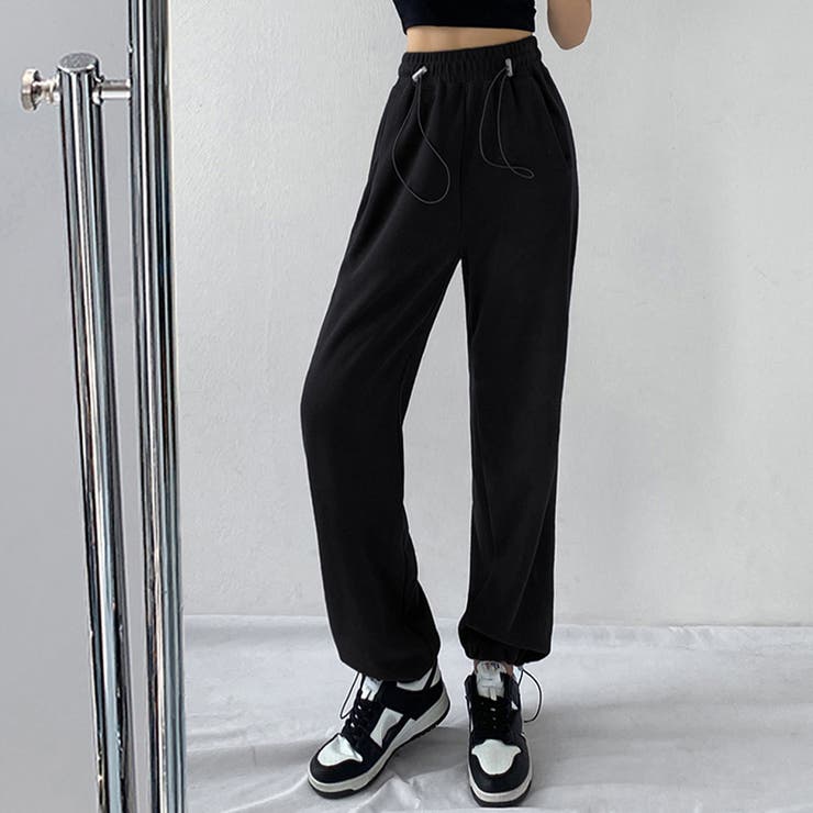 スウェットパンツ レディースカラーパンツ[品番：AGCW0004126