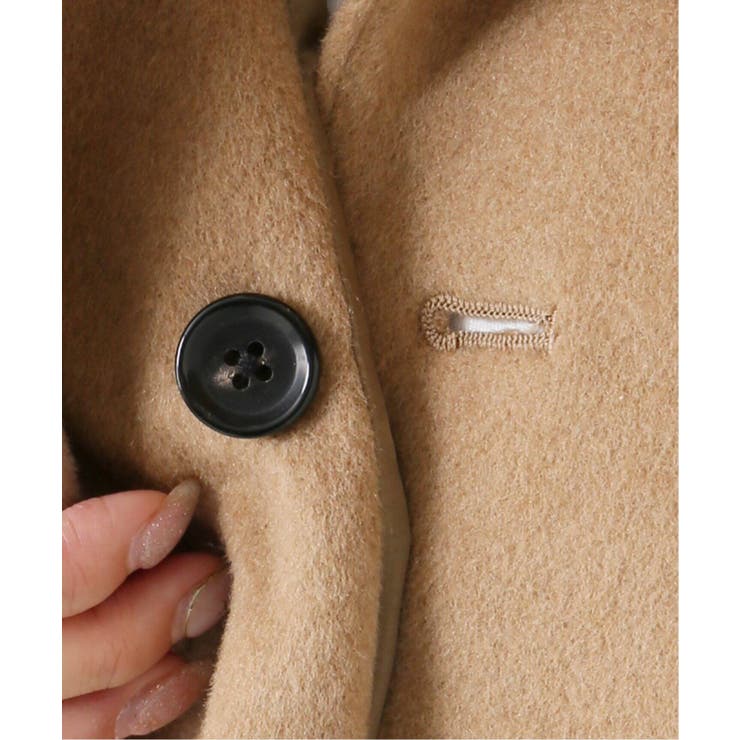 FRAMeWORK フレームワーク】ライトビーバーダブルブレストジャケット