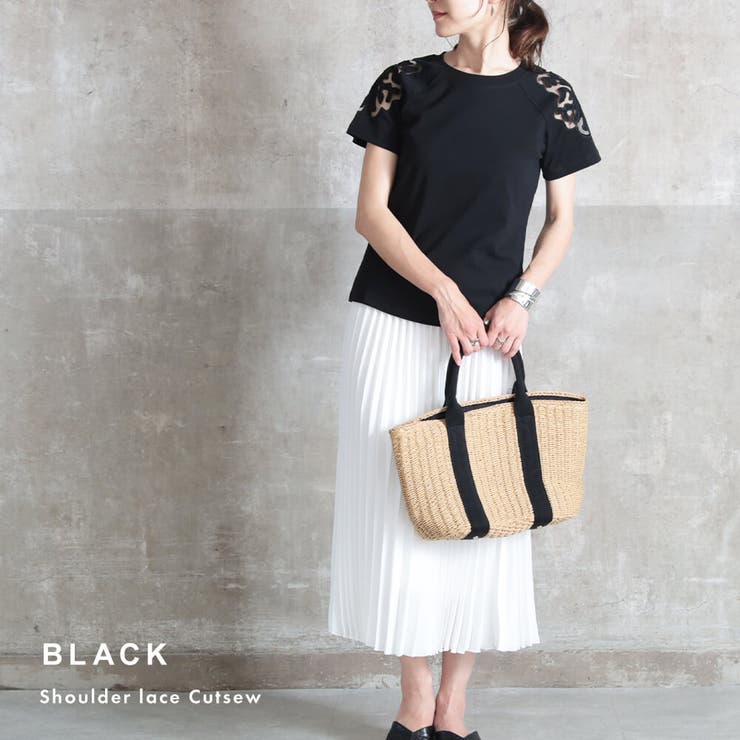 袖レース カットソー トップス[品番：CLVW0000753]｜CLOVERDEPOT