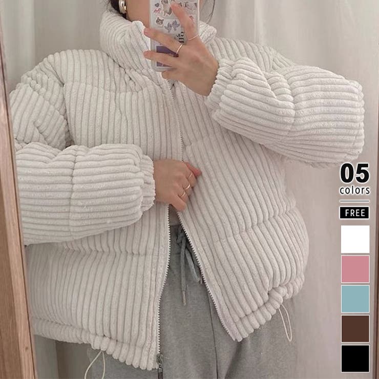 コーデュロイ 中綿ブルゾン コーデュロイジャケット[品番：COCW0006168