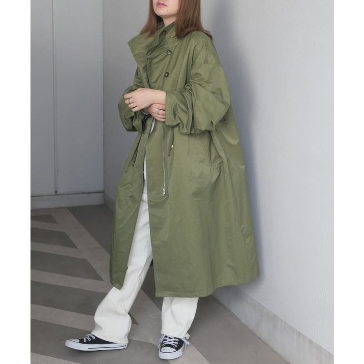 ウェザークロスミリタリーオーバーコート[品番：TRIW0003067]｜CORNERS